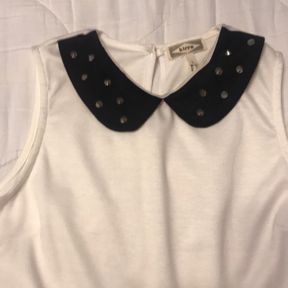PacSun Kirra Peplum Studded Collar Tank - Picture 2 of 2